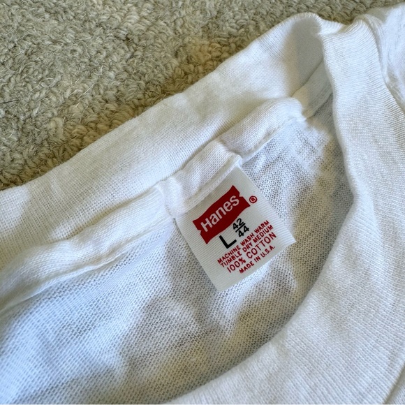 Vtg 1979 More American Graffiti JBL Promo Single Stitch TShirt Univeral Studios - Picture 4 of 9